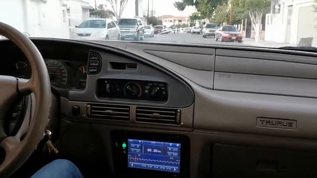 1995 Ford taurus 3.8 MTX test drive смотреть онлайн