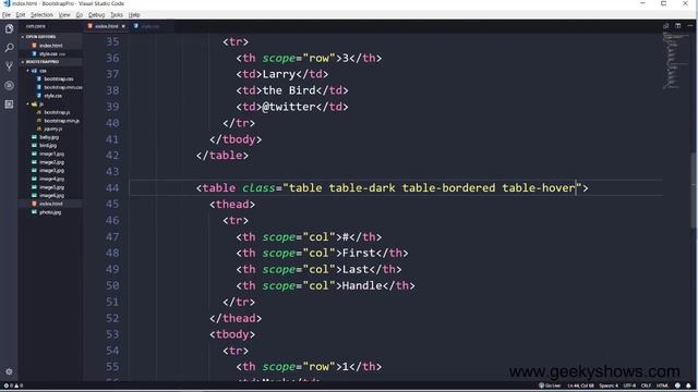Table in Bootstrap (Hindi) смотреть онлайн