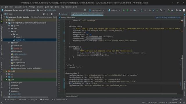 Flutter WhatsApp Tutorial #3 Connect to Firebase смотреть онлайн
