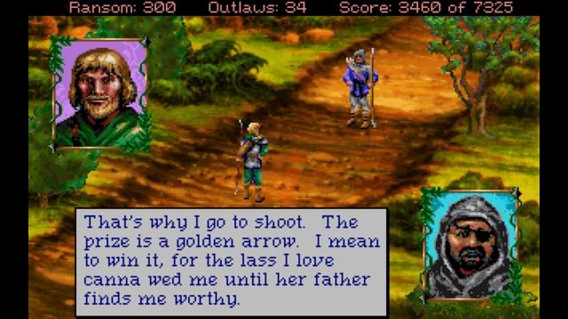 Let's Play "Conquests of the Longbow" Part 09 - The Green Man смотреть онлайн