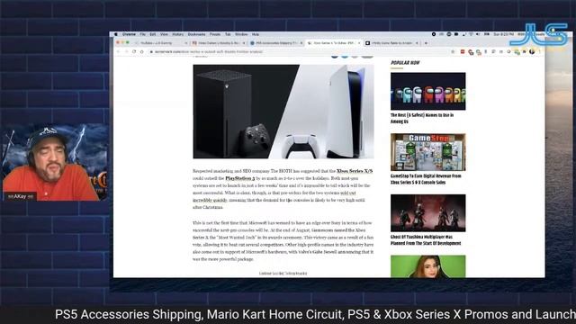 PS5 Accessories Shipping, Mario Kart Home Circuit, PS5 & Xbox Series X Promos and Launch News! смотреть онлайн