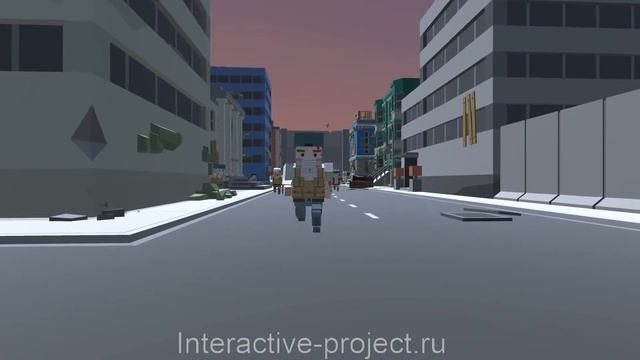 Кидалка в стиле Майнкрафт. Интерактивная игра с мячиками смотреть онлайн