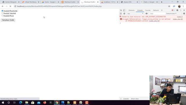 Membuat Grafik Dinamis dengan Google Chart, Contoh 1 смотреть онлайн