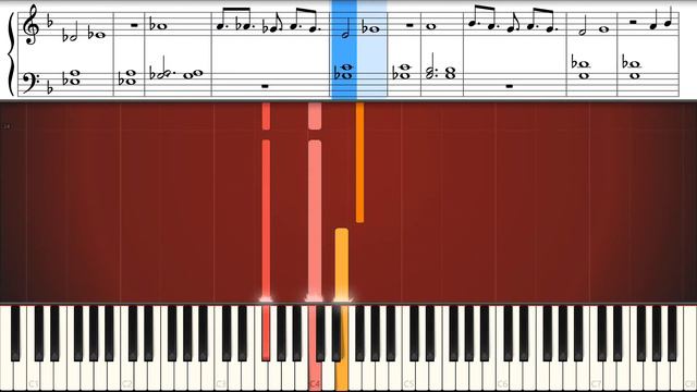 Jobim - The Girl from Ipanema (easy piano tutorial) смотреть онлайн