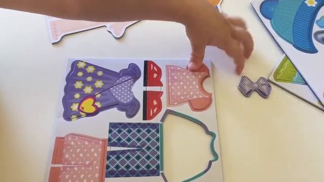 Магнитная игра одевашки Лиза(10 королевство). Игра из фетра-Домик белки smile decor.Играем с год и смотреть онлайн