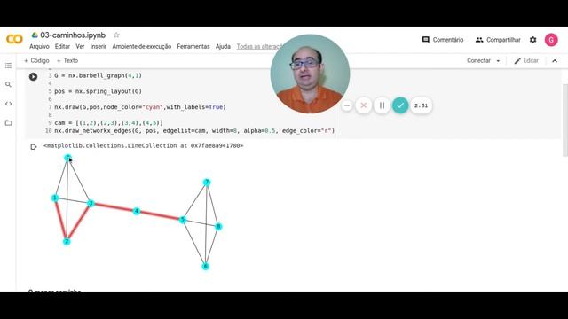 Encontrando caminhos com a Networkx смотреть онлайн