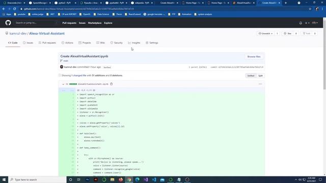 Alexa Virtual Assistant in Jupyter Note Book using python смотреть онлайн