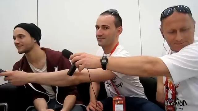 Eurovision 2012: Interview with Roman Lob (Germany 2012) смотреть онлайн