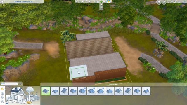 Скоростное строительство компьютерного клуба на горе Комореби - Часть 4 (Sims 4) смотреть онлайн