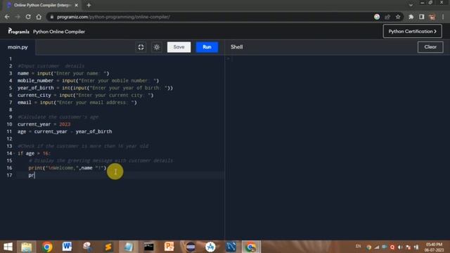 Master Python: Python program to create user account | Python tutorial | #python #viral смотреть онлайн