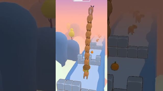 Самая большая башня из капибар