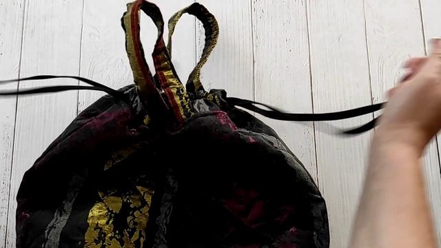 из неприглядной ткани красивая сумка смотреть онлайн