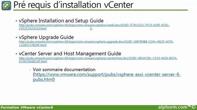 Tuto VMware vCenter 6 - Pré-requis vCenter et PSC смотреть онлайн