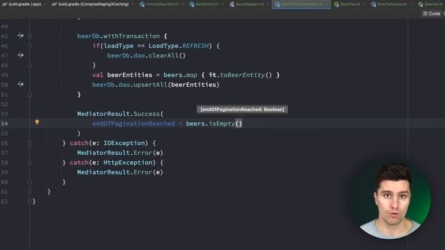 Pagination from Remote API & Local Cache Using Paging3, Compose and Clean Architecture смотреть онлайн