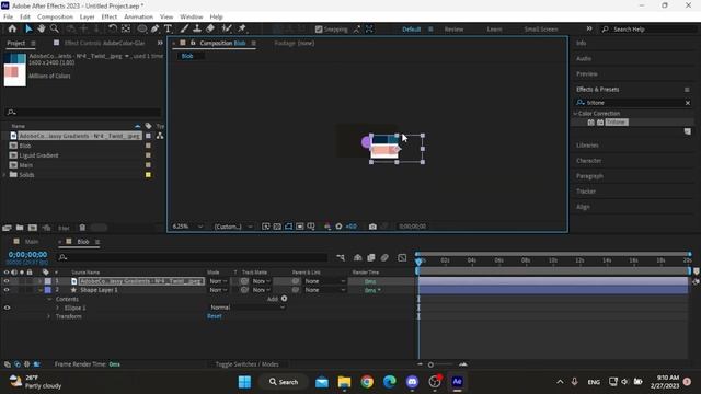 Easiest Way to Make Amazing Liquid Blobs in After Effects (No Plugins Required!) смотреть онлайн