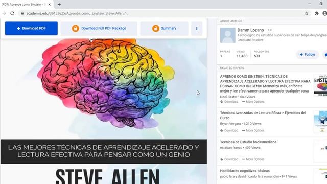 Descarga libros o documentos de Academia edu gratis de una forma fácil y sencilla (2023) смотреть онлайн