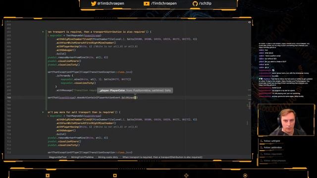 [LiveCoding] Event sourcing Magnum Sal in Kotlin - part 4 смотреть онлайн