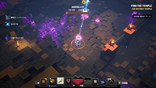How to find all 6 eyes of ender in the new Minecraft Dungeons echoing void DLC смотреть онлайн