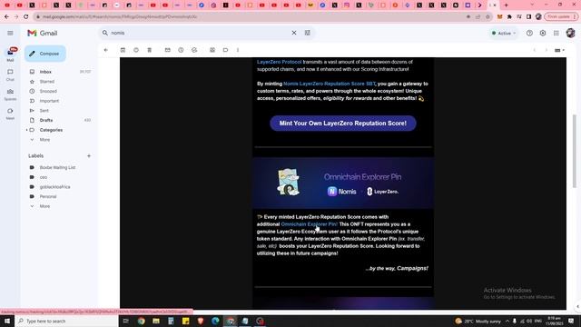 Interested In A Nomis And Layerzero Airdrop? Why Mint Your Layerzero Reputation Score Asap? смотреть онлайн