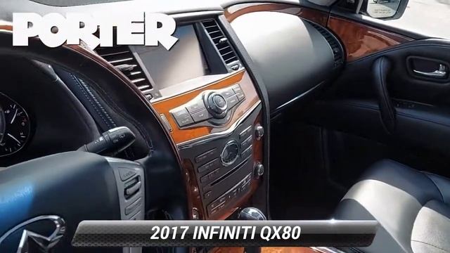 Certified 2017 INFINITI QX80 , Newark, DE PN21119 смотреть онлайн