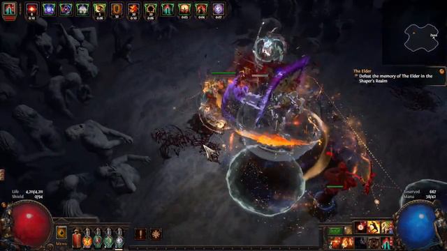 [3.20] Boneshatter Jugg lv96 - Uber Elder [PoE] смотреть онлайн
