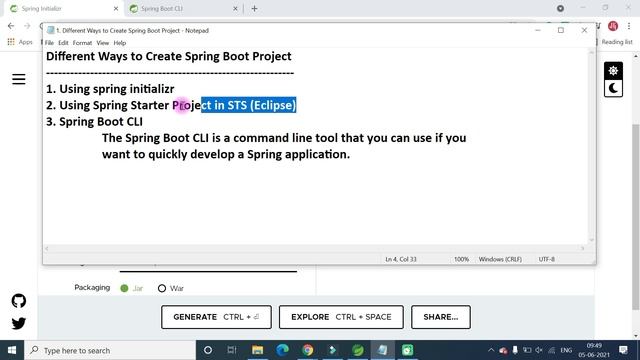 Spring Boot Tutorial for Beginners #3 - Different Ways to Create Spring Boot Application смотреть онлайн