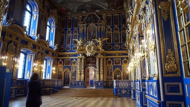 1 часть.Храмы Царского села (г.Пушкин) в Вербное воскресенье 23.04.21г. смотреть онлайн