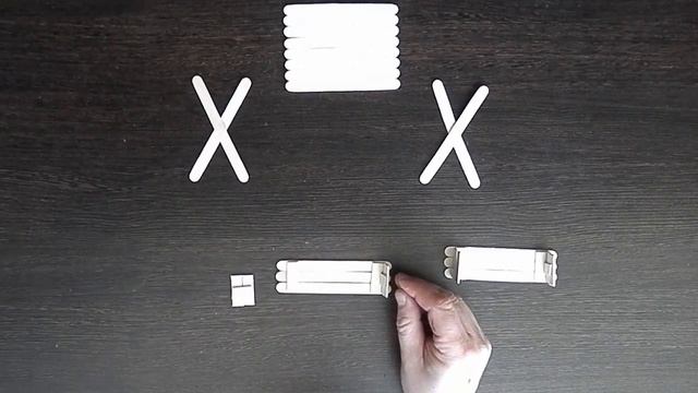 Стол со скамейками. Для хомяка из палочек от мороженого / Table with benches for a hamster смотреть онлайн