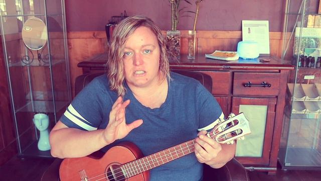 Pink Triangle Weezer Ukulele Tutorial Playalong смотреть онлайн