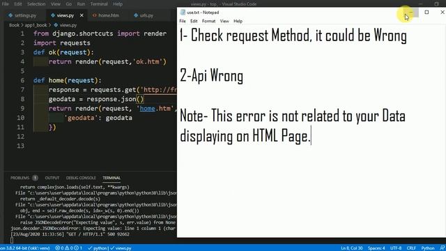 json.decoder.JSONDecodeError: Expecting value: line 1 column 1 (char 0) смотреть онлайн