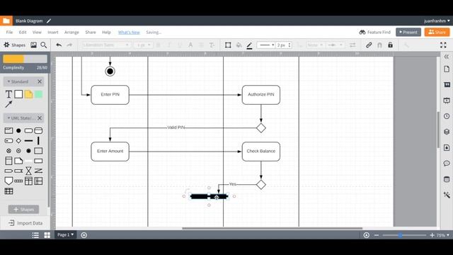 Activity Diagram in Lucidchart смотреть онлайн