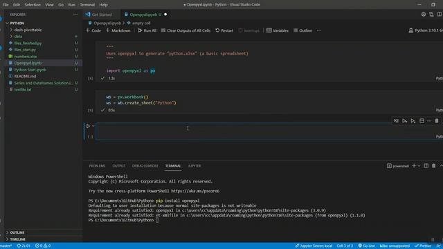 Create Excel Files from Python | Connect Python to Excel with Openpyxl | Python Tutorial смотреть онлайн