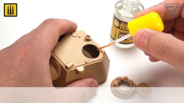 How to use AMMO Medium Dense Cement / Cómo usar el Medium Dense Cement de AMMO.