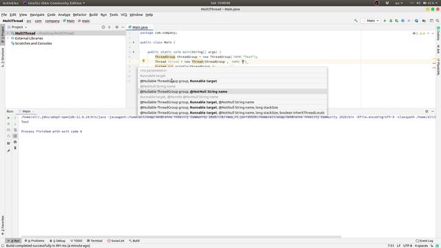 Thread Groups in java смотреть онлайн