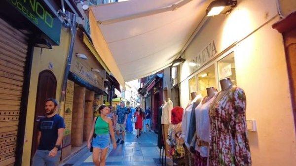 Nice, France 4K Walk - Beach, Promenade, Scenic Viewpoints, and Old Town ??