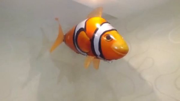 flying fish air swimmer летающая рыба на радиоуправлении