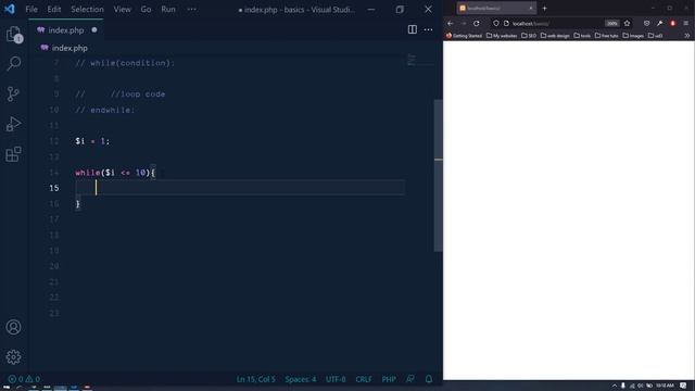 PHP While Loop | PHP Tutorial for Beginners #11 смотреть онлайн