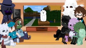 Реакция школы монстров на Майнкрафт для нубов [Gacha Life]