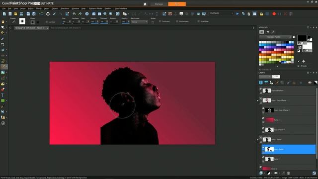 Displaced Halftone - Tutorial смотреть онлайн