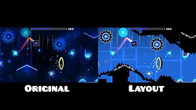 "Sonic Wave Infinity" Original vs Layout | Geometry Dash Comparison смотреть онлайн