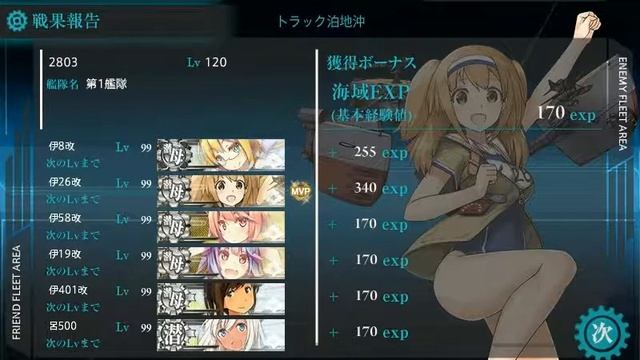 Kancolle 2017 Winter E3 Hard I node S win (hidden debuff) смотреть онлайн