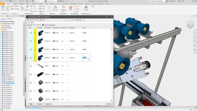 Inventor 2022: Cостояние модели. Сборки