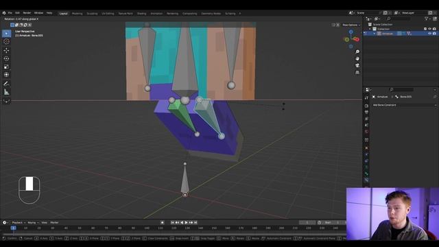 How To Rig Your Minecraft Characters In Blender In 12 Minutes! | MTR Animation смотреть онлайн