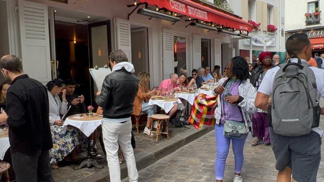 Пигаль. Монмартр. Площадь художников. Слайд-шоу. смотреть онлайн