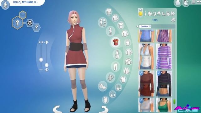 SAKURA PACK | THE SIMS 4 | NEW OUTFIT AND HAIR | CAS NARUTO CHARACTOR | [ S4ANIMECAS ] смотреть онлайн