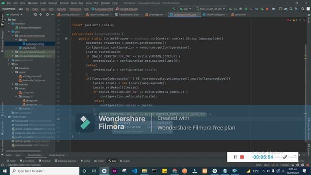 How to change App Language programmatically | In New Android Version | SOLVED | Step By Step | 2022 смотреть онлайн