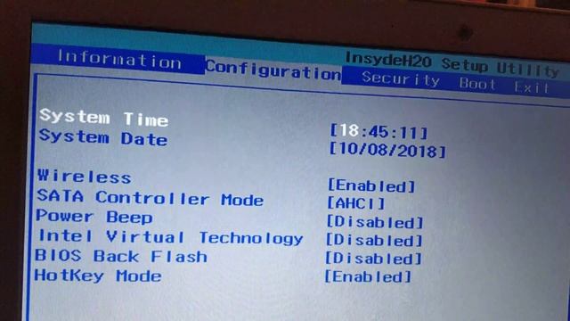 Как да заредим настройките по подразбиране на BIOS на лаптоп Lenovo Z510 смотреть онлайн
