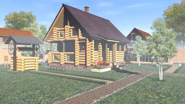 Русская классическая баня "Люкс-1" с бильярдной комнатой смотреть онлайн