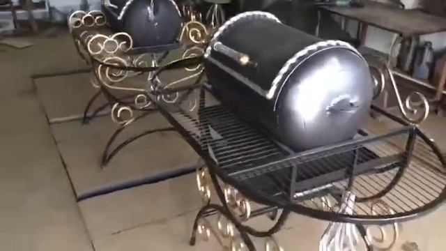 Делаем своими руками, классная шашлычница