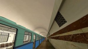 Будни машиниста метро в TRAINZ - Таганско-Краснопресненская линия [Московское метро ТКЛ]